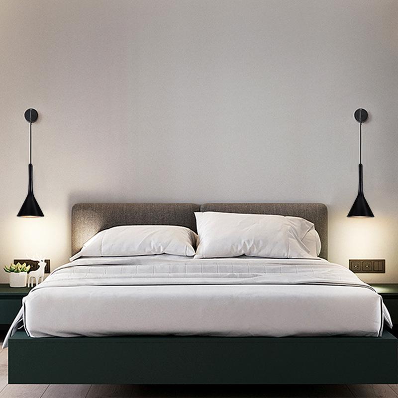 Bedhead Wall Lamp Nordic Living Room Background Wall Lights for Living Room Study Corridor Room Decoration Bedroom Lamp
