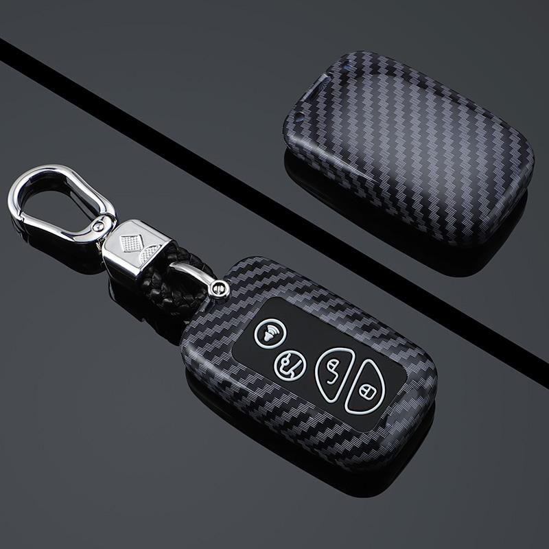 3 4 Buttons Carbon Style Abs Car Key Case Cover Fob For Lexus Gs430 Es350 Gs350 Lx570 Is350 Rx350 Is250 Protecter Accessories