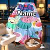 Custom Name Personalized Peppa Pig Print Blankets, Home Decor, Bedroom, Sofa, Camping, Couch, Gifts for Birthday Christmas