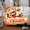 Tigger'S Heartfelt Adventure Flannel Blanket Super Soft Warm Cozy Blanket For Sofa Bed Office Travel Allseason Home Decor Gift