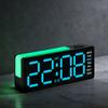 Digital Alarm Clock for Bedroom Desk Clock for Living Room Bedroom with Large Number,Dimmer,Loud Alarm Day of Week