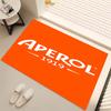 1pc Aperol Spritz Print Area Rug - Soft, Washable Non-Slip Indoor Mat, Living Room, Home Office Decorative Rug,Office Decorative