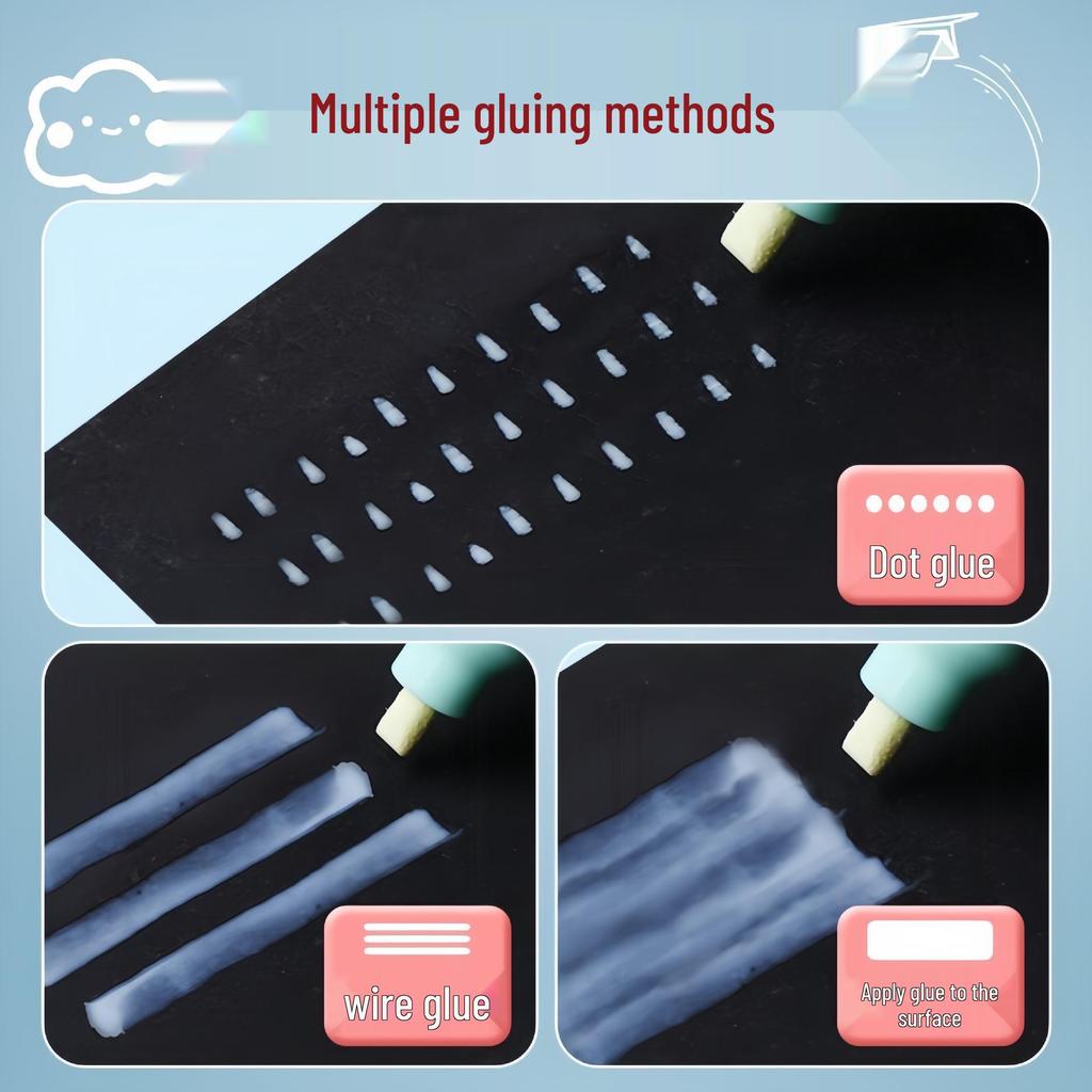 Dot Glue 8ml Pen: Large Capacity, Quick-Drying Liquid Glue for DIY & Crafts