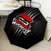 1PC Fc Crest Design Printed Umbrella Folding Umbrella, Automatic Umbrella 8-Frame for Travel, Camping Fan Gifts Christmas Gifts