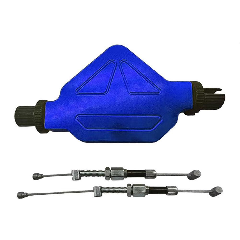 

Универсальная система легкого выжима сцепления для мотоцикла с ЧПУ, рычаг для трюков, тросик выжима, внедорожный питбайк для Suzuki GSR GSXR Kawaswki Ninjia KX синий