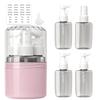 Travel Small Bottle Set Press Bottles 1 Spray Suitable for and Body Wash Ideal Storage Item for Business Trips and Travel [RRJIA-Fa] 4-in-1 (3 +