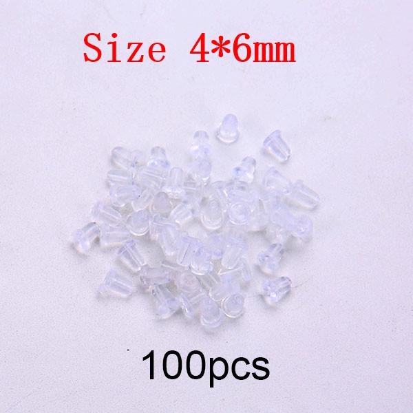 

10pcs 925 Silver Plated Earrings Hooks Making With Earring Backs Hypoallergenic 3 4 5 MM Earring Pins Post For Jewelry Supplies