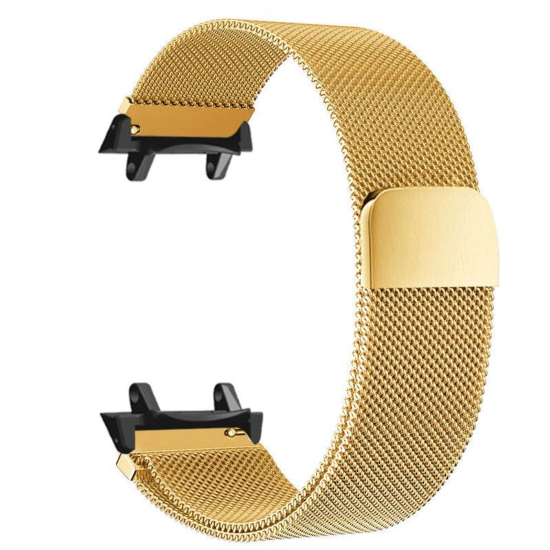 Magnetisk rem for Amazfit T-Rex 3 rex3 klokkereim erstatningsreim i rustfritt stål metall armbånd