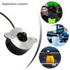 Metal Stepper Motor 1.8 Degree Step Angle Extruder Motor 36mm Diameter for Detailed  Machining and 3D Printing