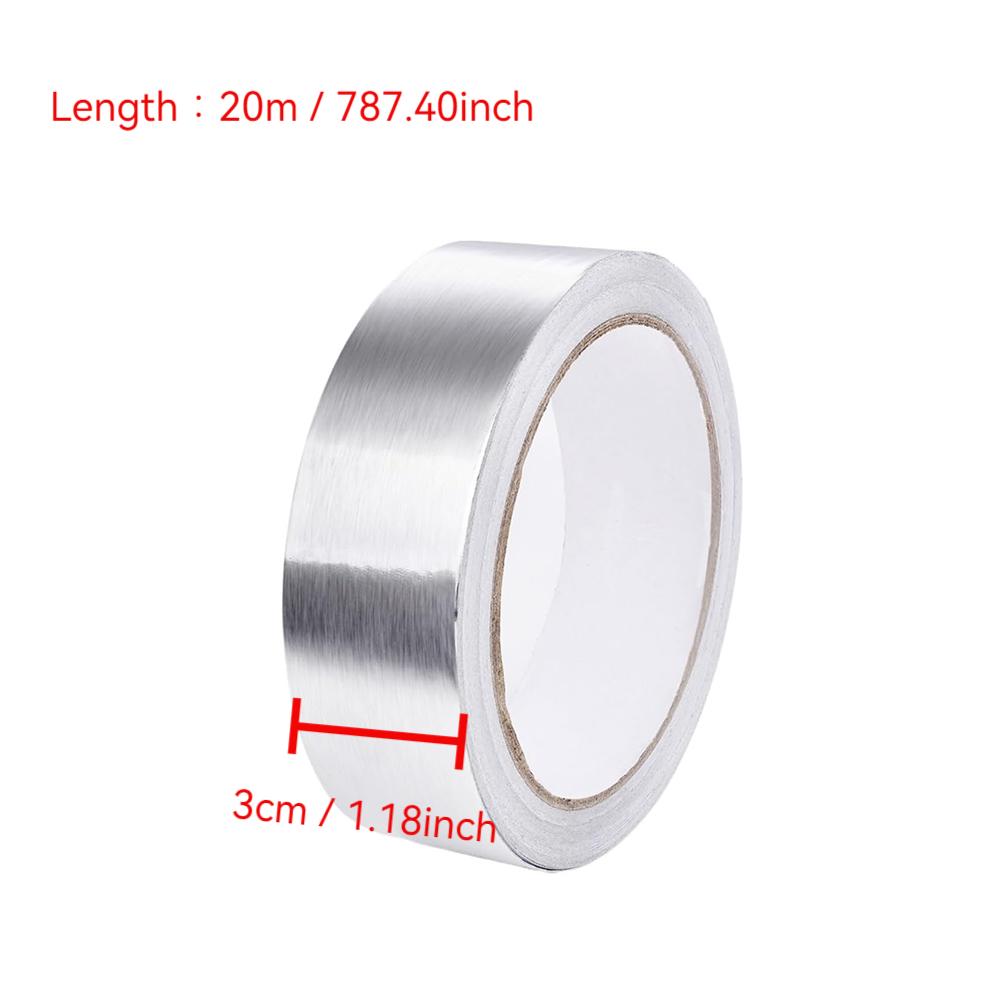 Aluminum Foil Tape 5-10m Waterproof Oil Proof Self Adhesive Kitchen Stove Sink Gap Seal Strip Heat Resistant for Countertop Edge
