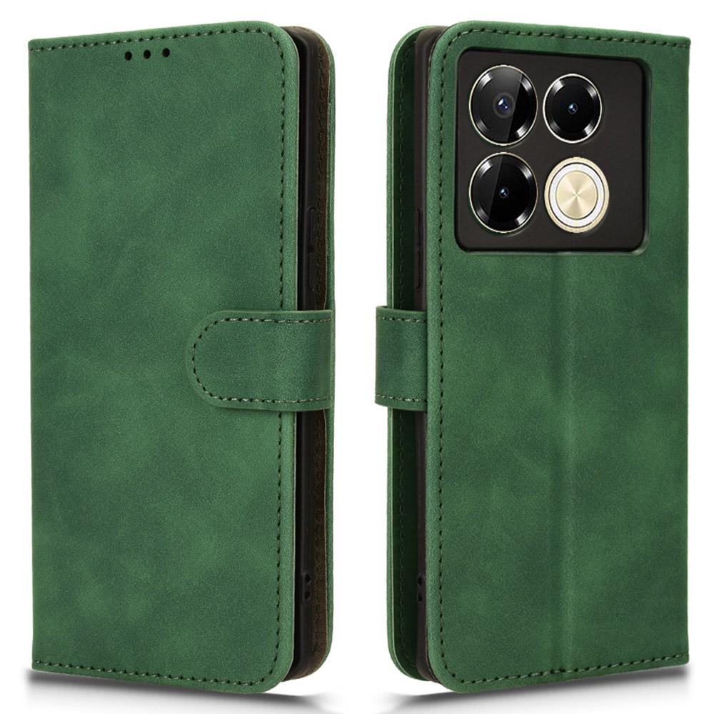 For Infinix Note 40 5G Case PU Leather Folio Flip Wallet Phone Cover