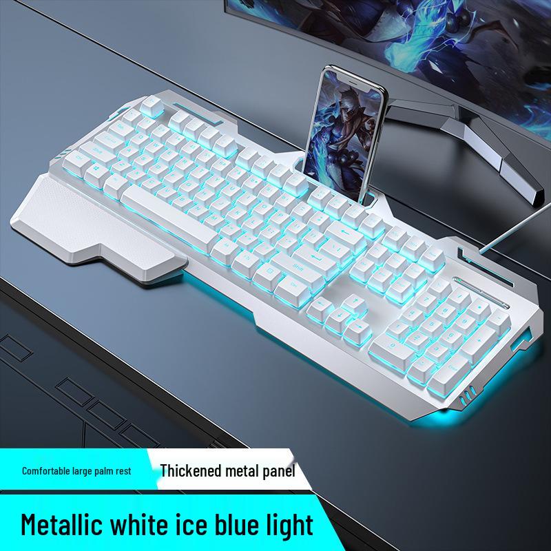 GX80 Mechanical Keyboard, Mouse & Headset Set - Brown Switch, Wired for Laptop & E-sports Gaming