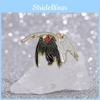 Versatile Movie Themed Angel And Demon Brooch Pin Perfect For Creative Fashionistas