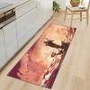 Skull Sand Wardrobe Shoe Cabinet Long Floor Mat