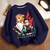 Children's Fashion Demon Slayer Hoodie, Spring and Autumn Boys' and Girls' Casual Long-sleeved Jacket