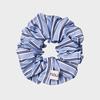 Orchid Stripe Scrunchie Light Blue