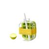 2 in 1 Ice Cube Tray Multifunctional Ice Bottle Mold with Straw Safe Silicone Material Portable for Outdoor Travel and Office