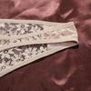 Low Waist Lace Flower Briefs Mesh T-Back Panties Comfortable Lace Thong Women  Daily Wear