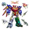 Mighty Morphin Dinosaur Rangers Transformation Robot Super Sentai 5In1 Megazords Assembled Action Figure Collectiion Boys Gifts