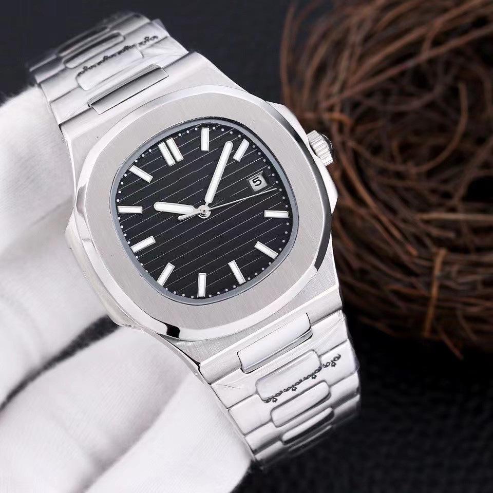 Baida Men's Stainless Steel Luminous Nautilus Watch