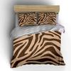 Zebra Print Three-Piece Set Bedding Duvet Cover Set Duvet Cover Pillowcases  (1*Duvet Cover 2*Pillowcases, Without Duvet Insert)