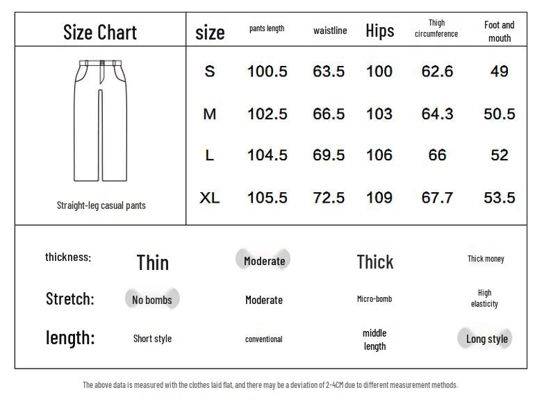 PEACEBIRD Women's Pleated Wide-Leg Casual Pants