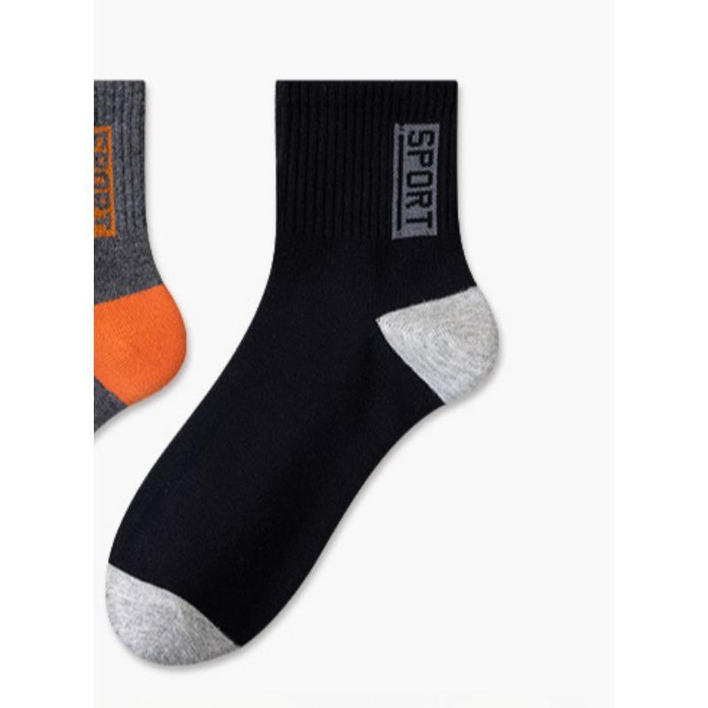 

Men Spring and Summer Leisure Sports Trend Perspiration Breathable Mesh Stockings 1 pair чорний