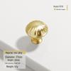 French Modern Gold Zinc Alloy Cabinet Handle