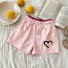 Trendy Girls' Color Block Quick Dry Shorts for Kids 6-12 - Loose Fit Summer Style