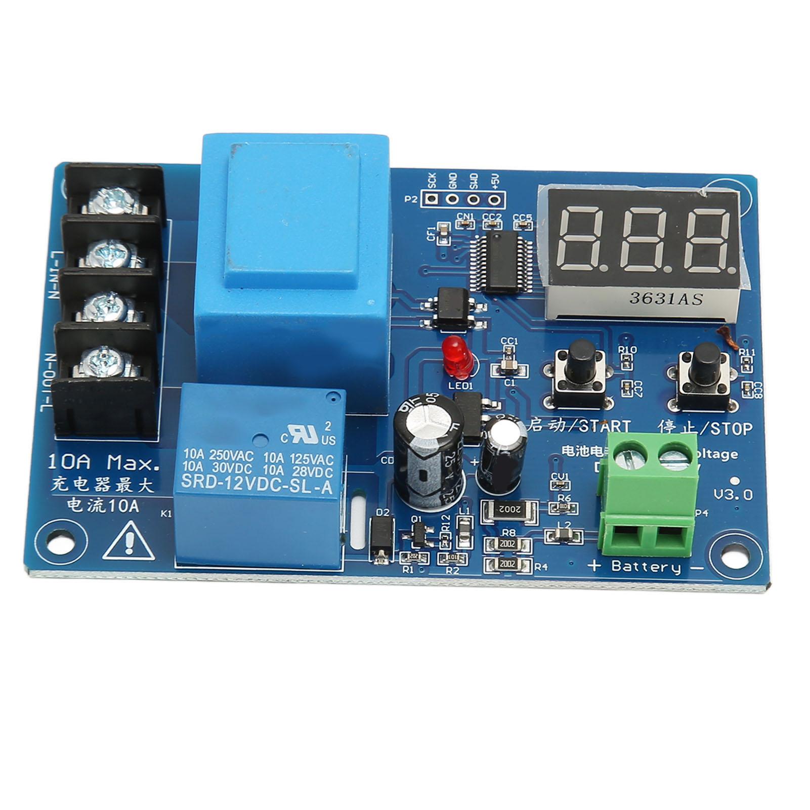 

XH M602 Charge Control Module LED Display Lithium Battery Charger Protection Board for Industrial