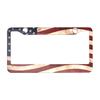 250th Anniversary Cars Plate Frame Easy To Install American Flag Car Tag Frame for Patriots Festival Celebrations Anniversaries