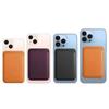 Starker magnetischer Leder-Kartenhalter Leder-Geldbörse Geeignet für IPhone 17 16 15 14 13 12 Pro Max, Samsung S26 S25 Ultra S24 Plus