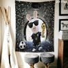 Rabbids Invasion Madness Wall Hanging Printed Fabric Blanket Decorative Tapestries for Bedroom Living Room Home Decor
