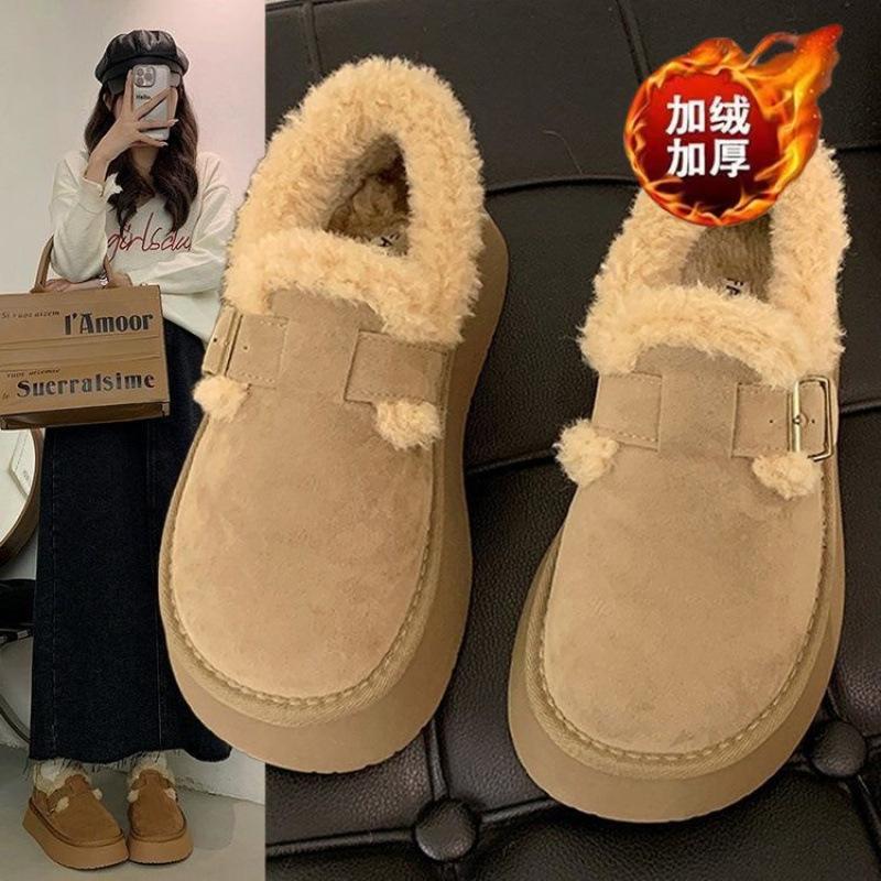 

Strictly selected classic Brock cotton shoes women s Boken shoes solid color multi-color versatile fashion new Douyin explosion 35