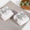 1pc Assorted Colors Ring Necklace Set Box Trinket Box Necklace Case Earrings Holder Packaging Gift Box