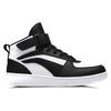 Li Ning Knight Mid Top Skateboard Shoes Men's Black White AGCM163-6