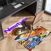 Anime Code Geass Printed Absorbent Washable Carpet,Non-Slip Bathroom Mats,Kitchen Rugs,Living Room Entrance,Camping Picnic Rugs