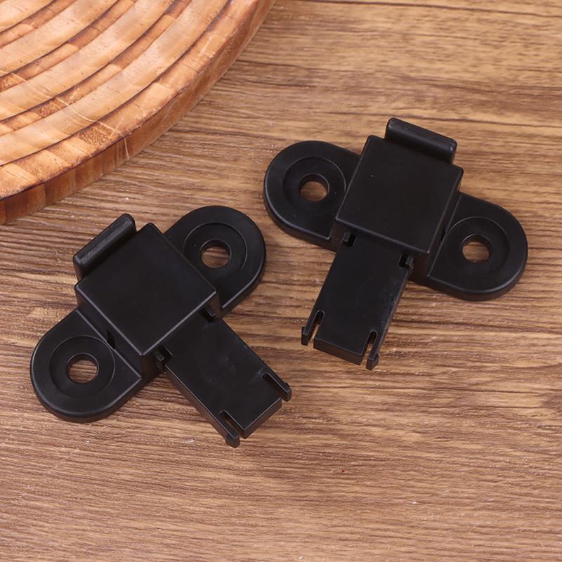 2Pcs Plastic Kayak Lightweight Sturdy Slide Lock Buckle Pedal System Fixing Deck Fishing Boat Dinghy Hardware Accessory