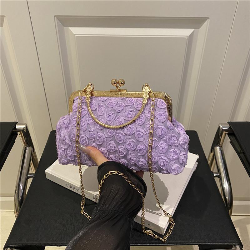 High Value Temperament New Chain Messenger Bag Women's 2025 New Cheongsam Women's Bag Versatile Shoulder Handbag