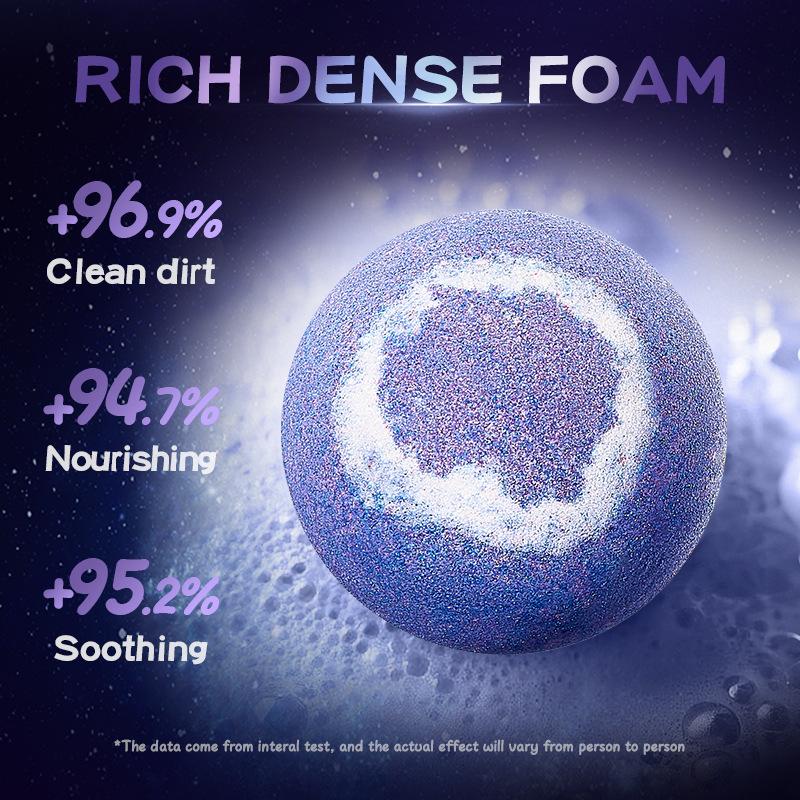 Planet Fragrance Bath Salt Ball 9-piece Set, Deep Cleansing Body Bath Salt Ball Skin Care Products