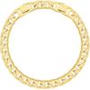 KissYan Gold Knöchelarmbänder für Damen, 14K Gold Plated Cuban Anklets | Klobige Cuban Link Fußkette für großes Knöchel, Verstellbares Plus Size Knöchelarmband,