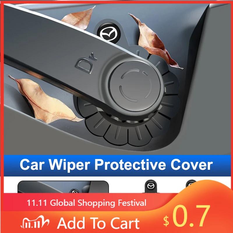 2025 Hot New Car Wiper Hole Protective Covers Windshield Wiper Silicone For Mazda 3 6 5 Atenza CX3 CX5 MX5 CX7 Axela CX30 CX90 C