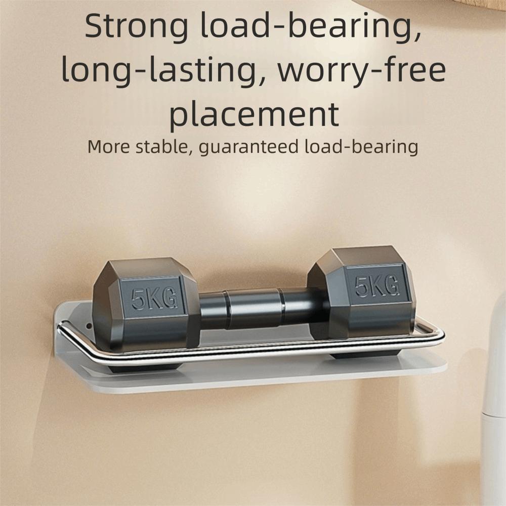 Punch-free Shampoo Rack No Drill Wall Hanger Shower Organizer Bathroom Storage Shelf Toilet