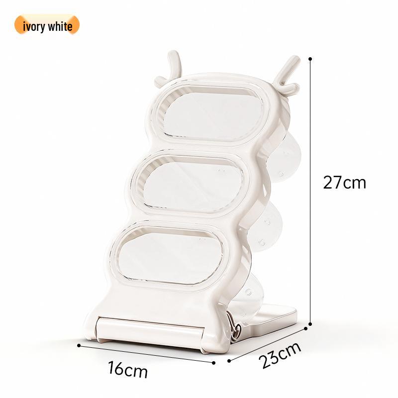 Slanted Detachable Desktop Pen Holder for Large Capacity Stationery Storage