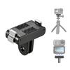 For DJI Osmo Action 6 / Nano PULUZ Plastic Magnetic Quick Release Base Mount (Black)