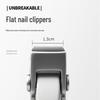 In-Stock Stainless Steel Anti-Splash Nail Clippers for Thick or Hard Nails - Ideal for Elderly, Large Opening Design