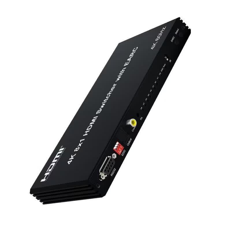 HDMI 2.0 4K 60Hz 8x1 Switcher with ARC