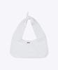 320Showroom Crinkle Knot Shoulder Bag White