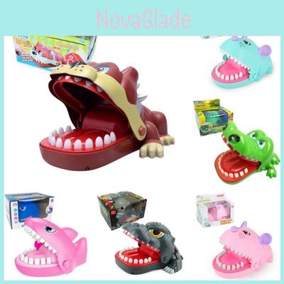 Ferocious Dinosaur Shark Dog Mouse Biting Finger Toy For Tricky Fun Family Game And Party