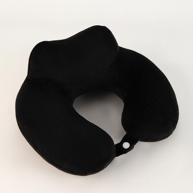 U-Shaped Neck Support Pillow with Custom Logo for Travel, Car, Airplane, & Office Naps